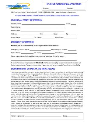 Parent/Student Permission Slip